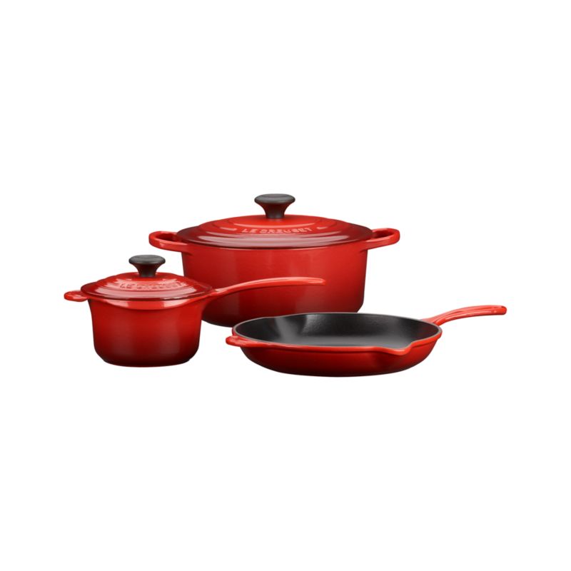 Le Creuset® Cherry 5-Piece Cookware Set