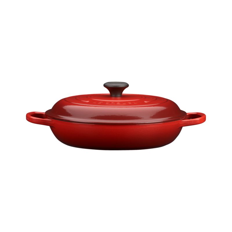 Le Creuset® 3.5 qt. Cherry Braiser with Lid