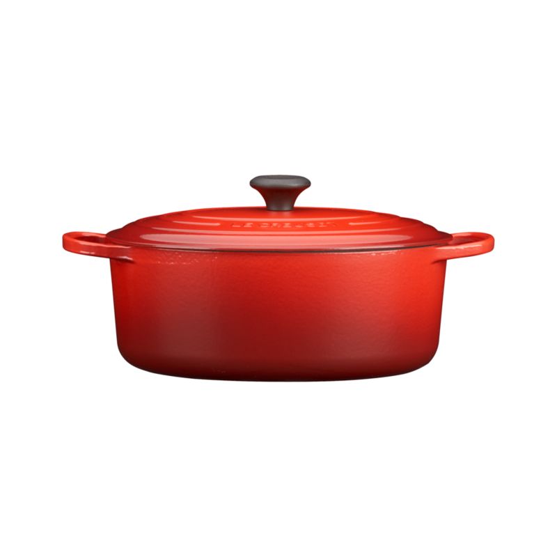 Le Creuset® 6.75 qt. Oval Cherry French Oven with Lid
