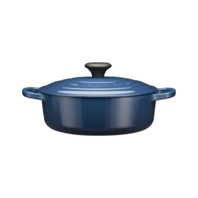 Le Creuset® 3.5 qt. Wide Round Ink French Oven with Lid