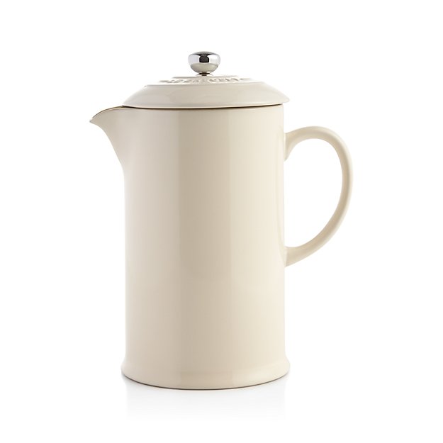 Le Creuset ® Cream French Press Crate and Barrel