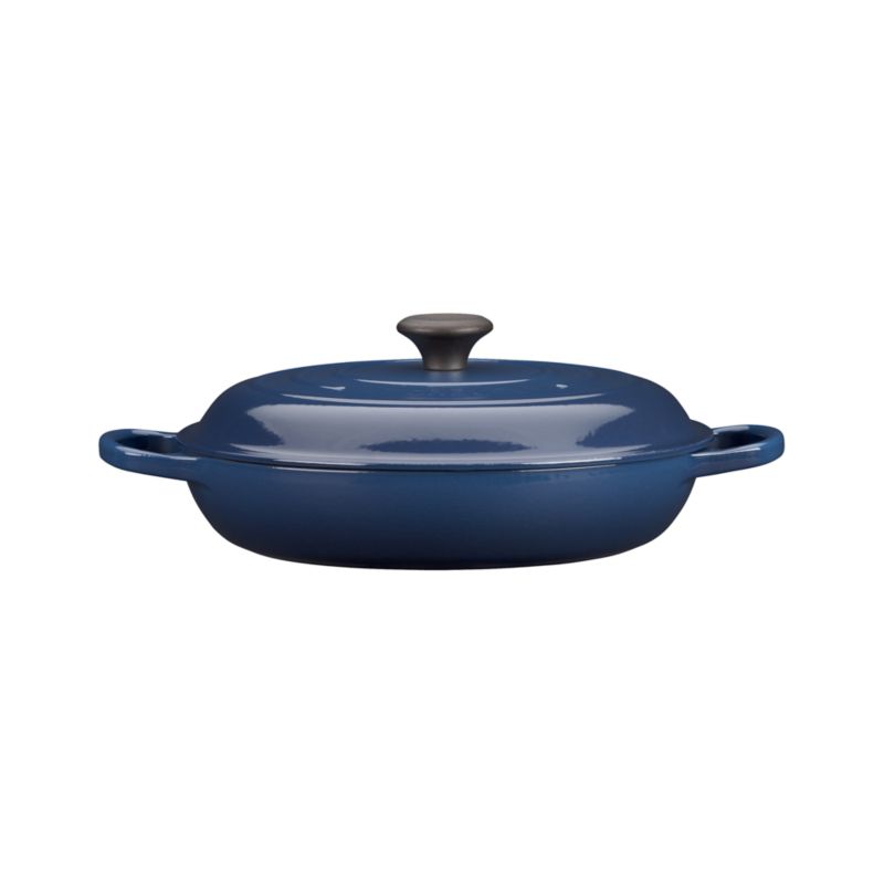 Le Creuset® 3.5 qt. Ink Braiser with Lid