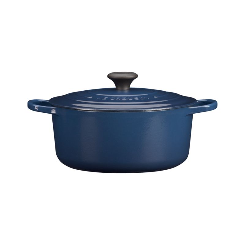 Le Creuset® 5.5 qt. Round Ink French Oven with Lid
