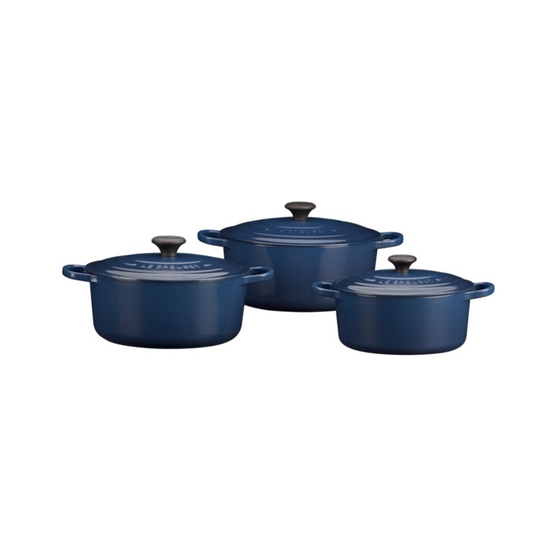Le Creuset® Round Ink French Ovens with Lids