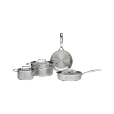 Le Creuset® Tri-Ply Stainless Steel 7-Piece Cookware Set