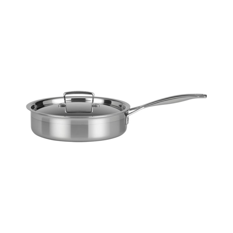 Le Creuset® Stainless Steel 3 qt. Sauté Pan with Lid