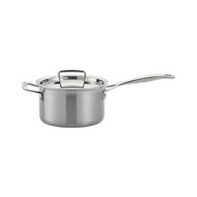 Le Creuset® Stainless Steel 3 qt. Saucepan with Lid