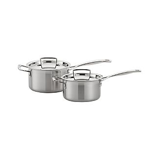 Le Creuset ® Stainless Steel Saucepans with Lids