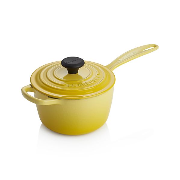 Le Creuset ® Signature 1.75qt. Soleil Saucepan with Lid in Enamel
