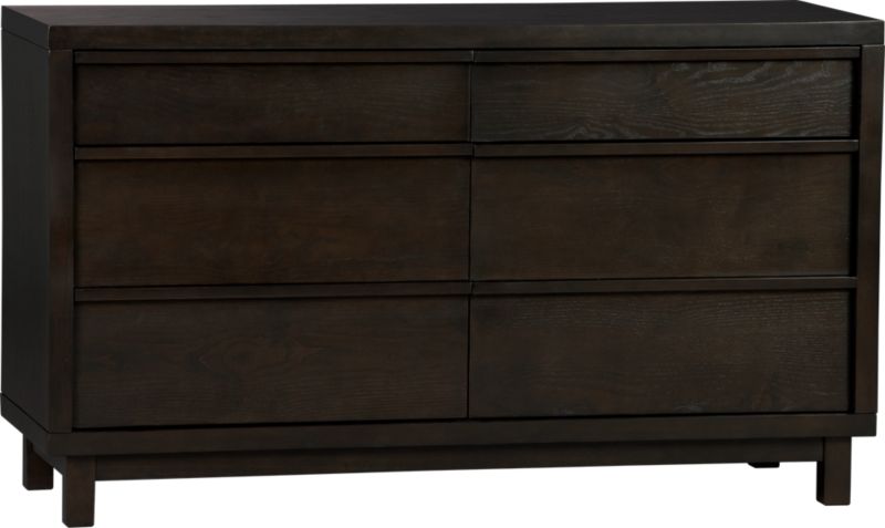 Ledge Java 6-Drawer Dresser