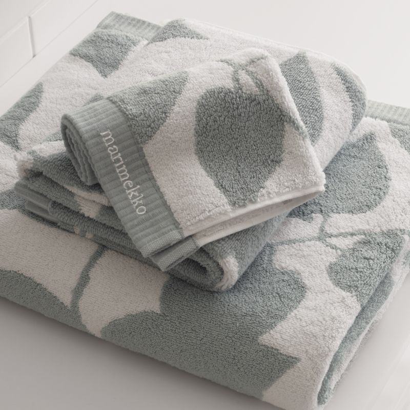 Marimekko (r) Lehtimaja Mist Bath Towels