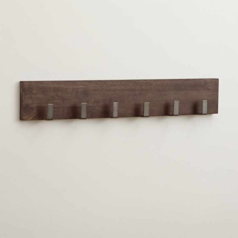 Leigh Wall Mounted Coat Rack Crate and Barrel