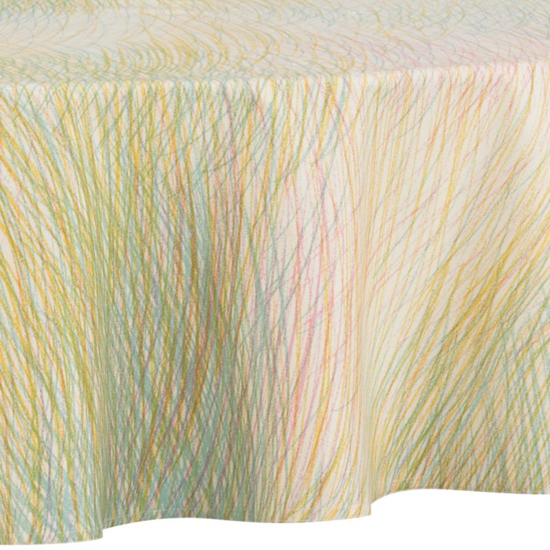Marimekko Lepo  72" Round Tablecloth