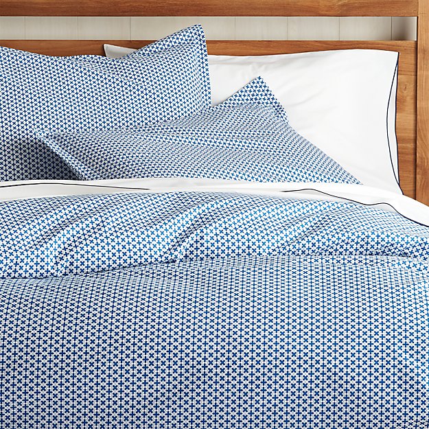 Lille Duvet Covers and Pillow Shams Crate and Barrel