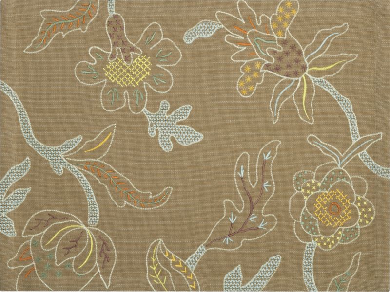 Lillian Taupe Placemat