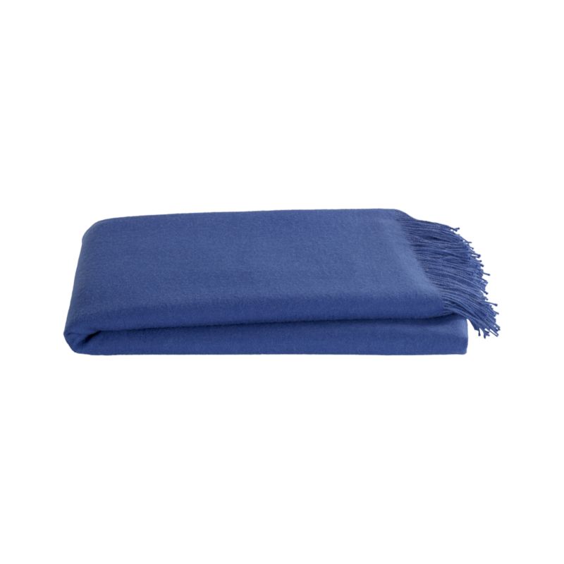 Lima Alpaca Azure Throw