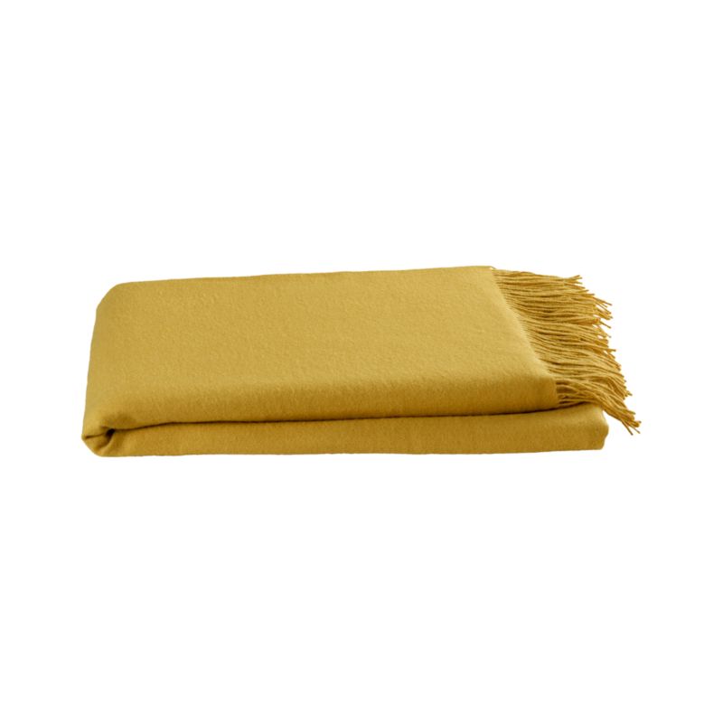 Lima Alpaca Citron Throw