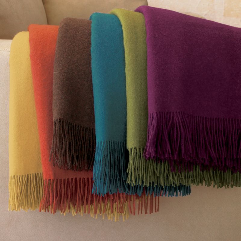 Lima Alpaca Citron Throw