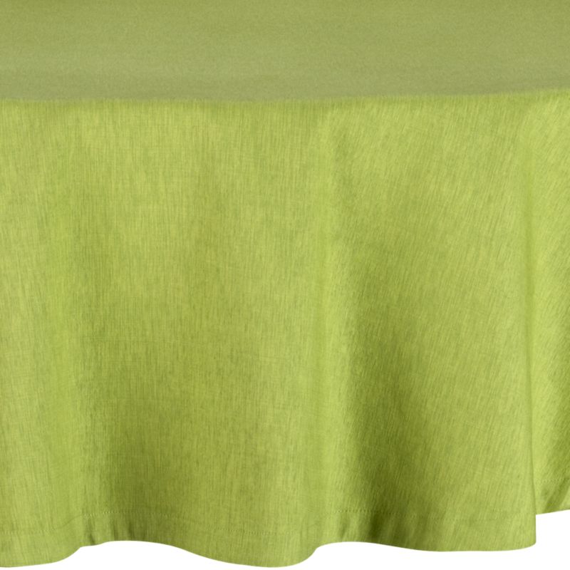 Linden Asparagus 90" Round Tablecloth