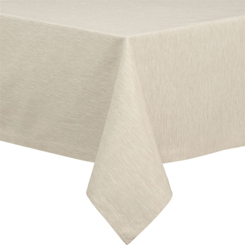 Linden Ecru 60"x90" Tablecloth