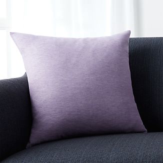 Purple Throw Pillows Crate and Barrel
