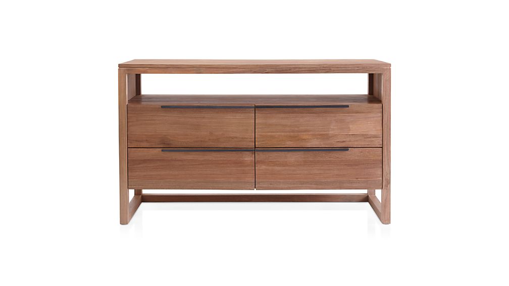 Linea II FourDrawer Dresser Crate and Barrel