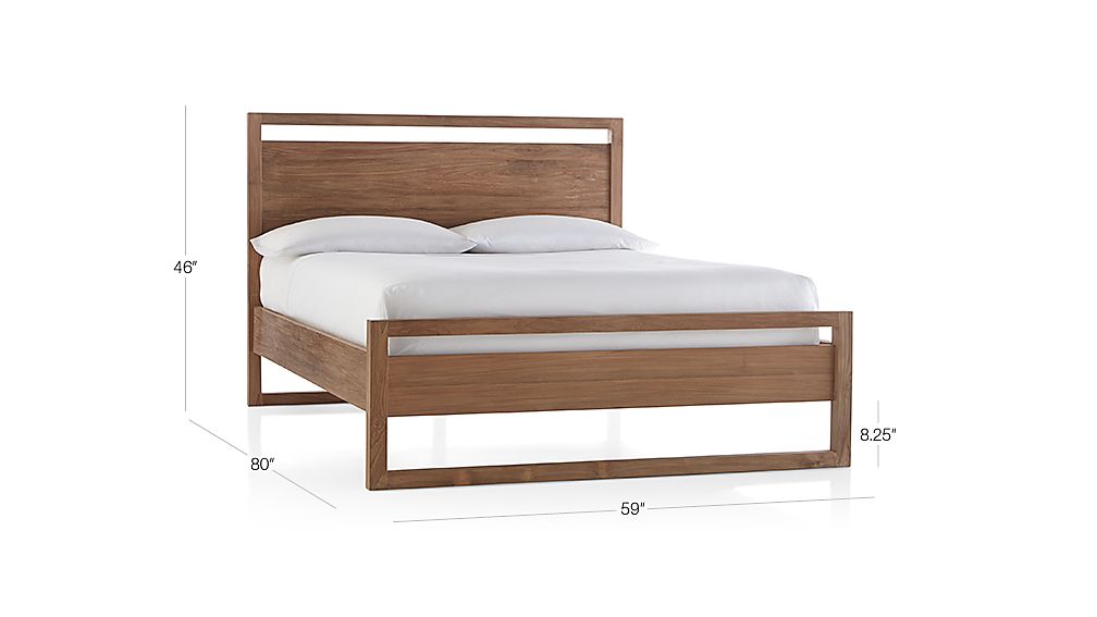 Linea II Full Bed Crate and Barrel