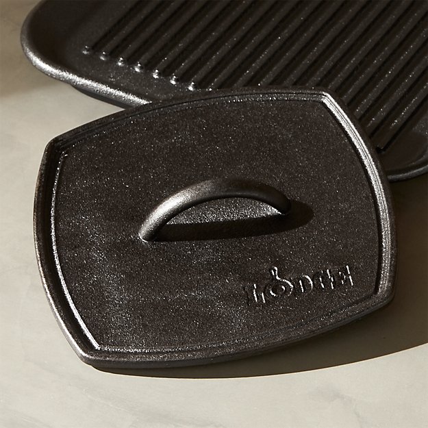 Lodge Cast Iron Panini Press Crate and Barrel