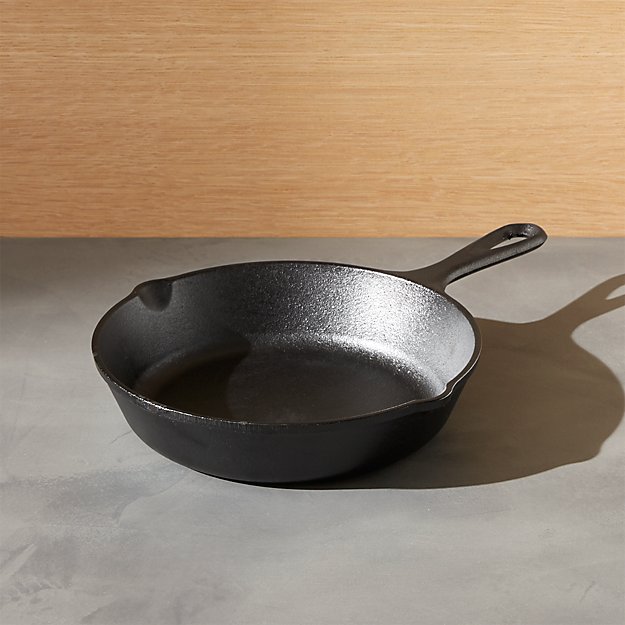 Lodge Cast Iron Skillet 8" | Crate And Barrel