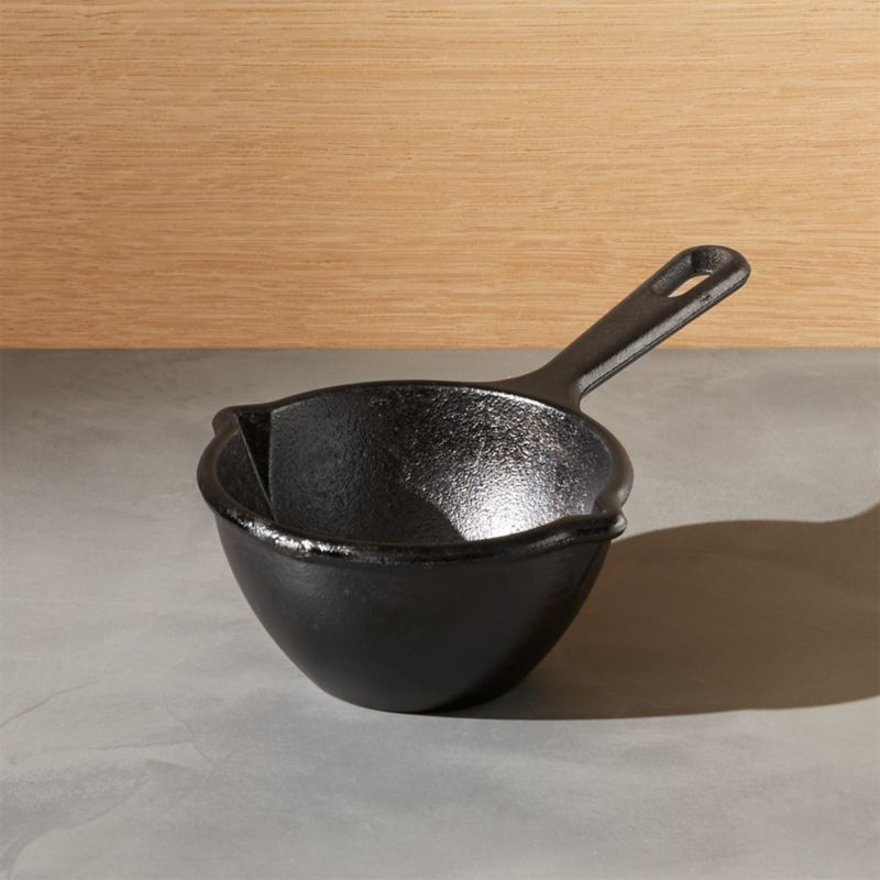 Lodge Cast Iron Melting Pot Crate and Barrel