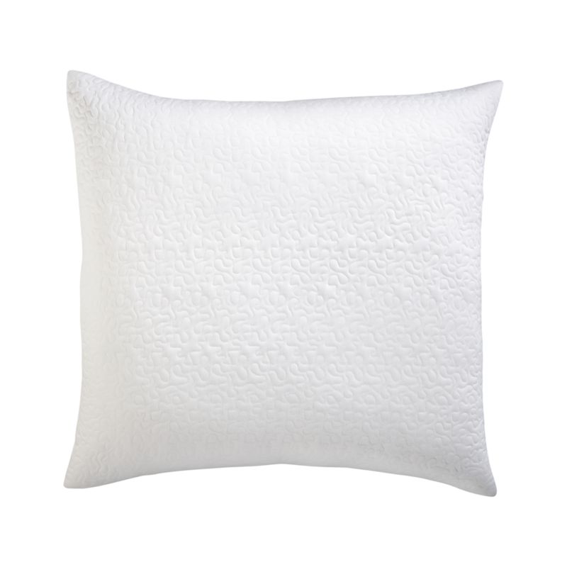 Loren White Euro Sham