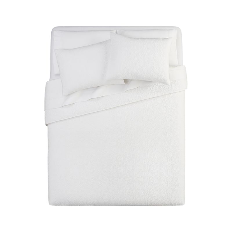 Loren White Bed Linens