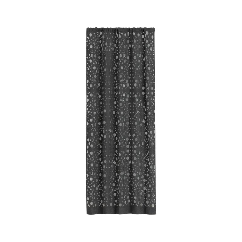 Lotus Grey Curtain Panel