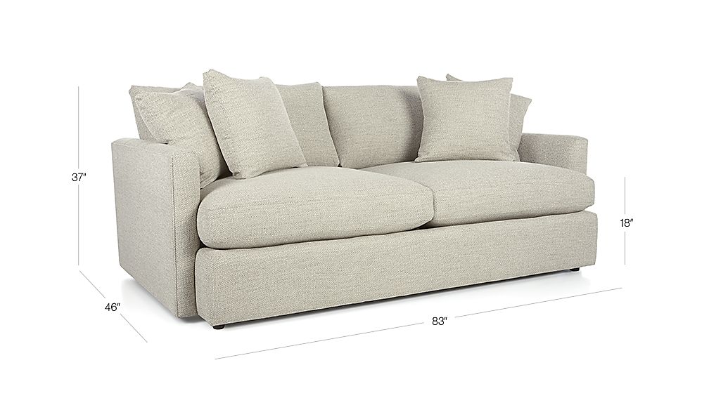 Lounge II 83" Sofa Crate and Barrel