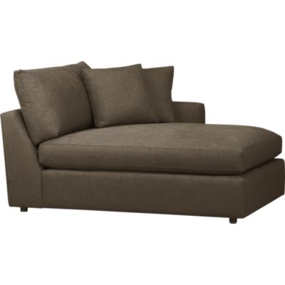 Lounge Sectional Chaise | Crate and Barrel