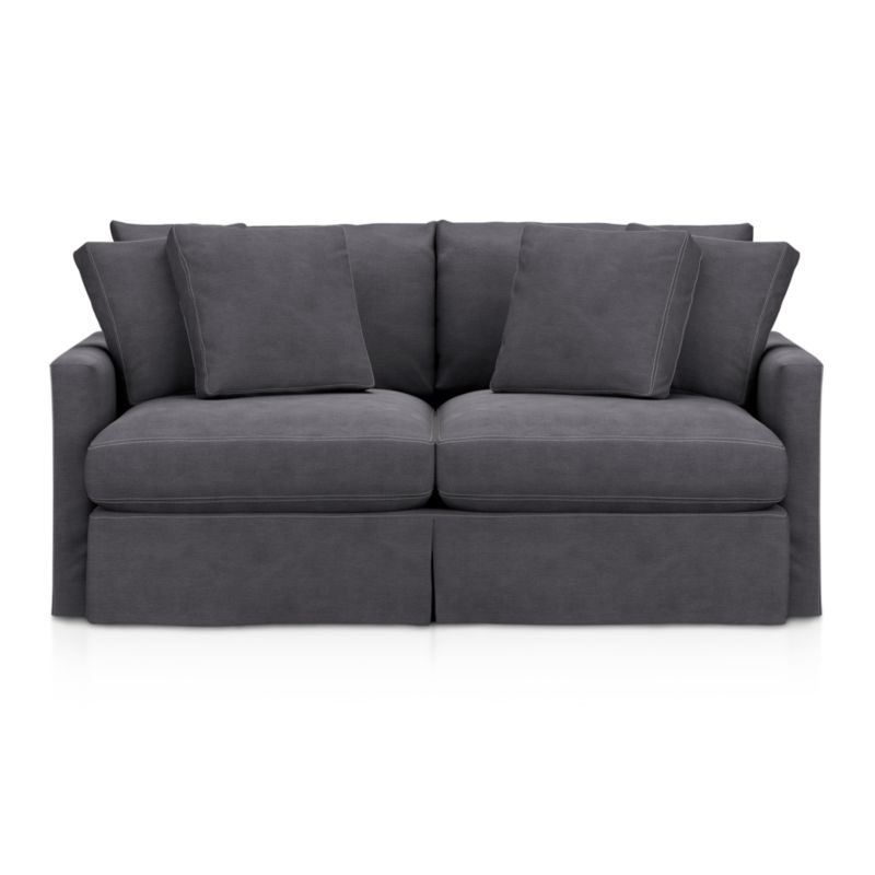 Slipcovered Apartment Sofa
