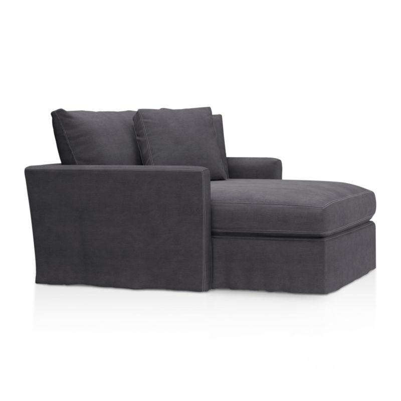 Slipcovered Chaise