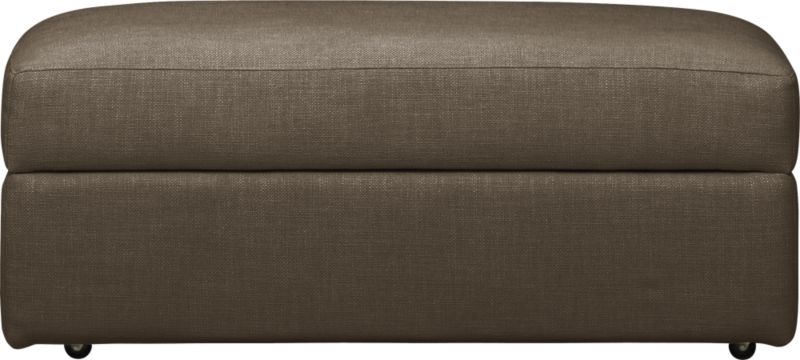 Lounge Storage Ottoman with Casters
