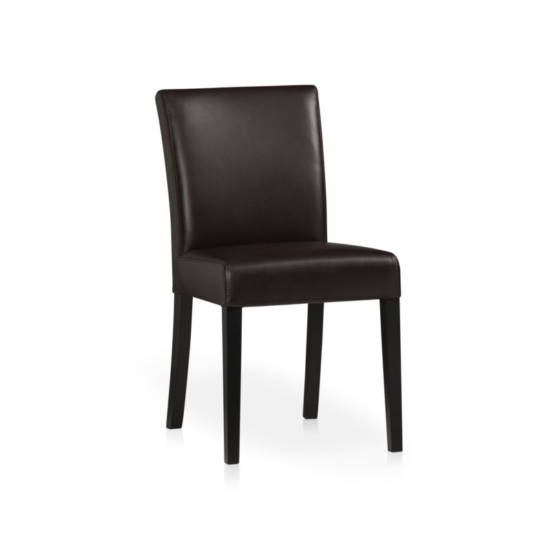 LoweSideChairChocolate3QS11