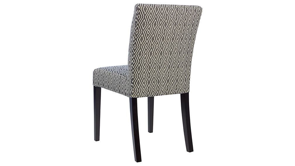 Lowe Diamond Upholstered Dining Chair Crate and Barrel