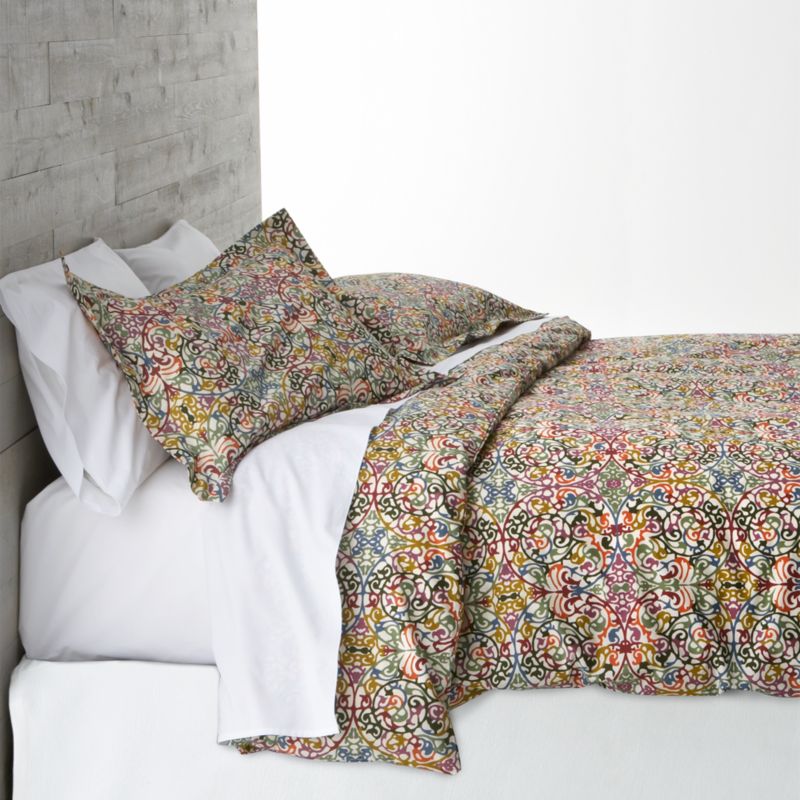 Lucia Bed Linens - Full/Queen Duvet Cover...