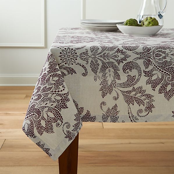 Lucia 60"x120" Tablecloth Crate and Barrel