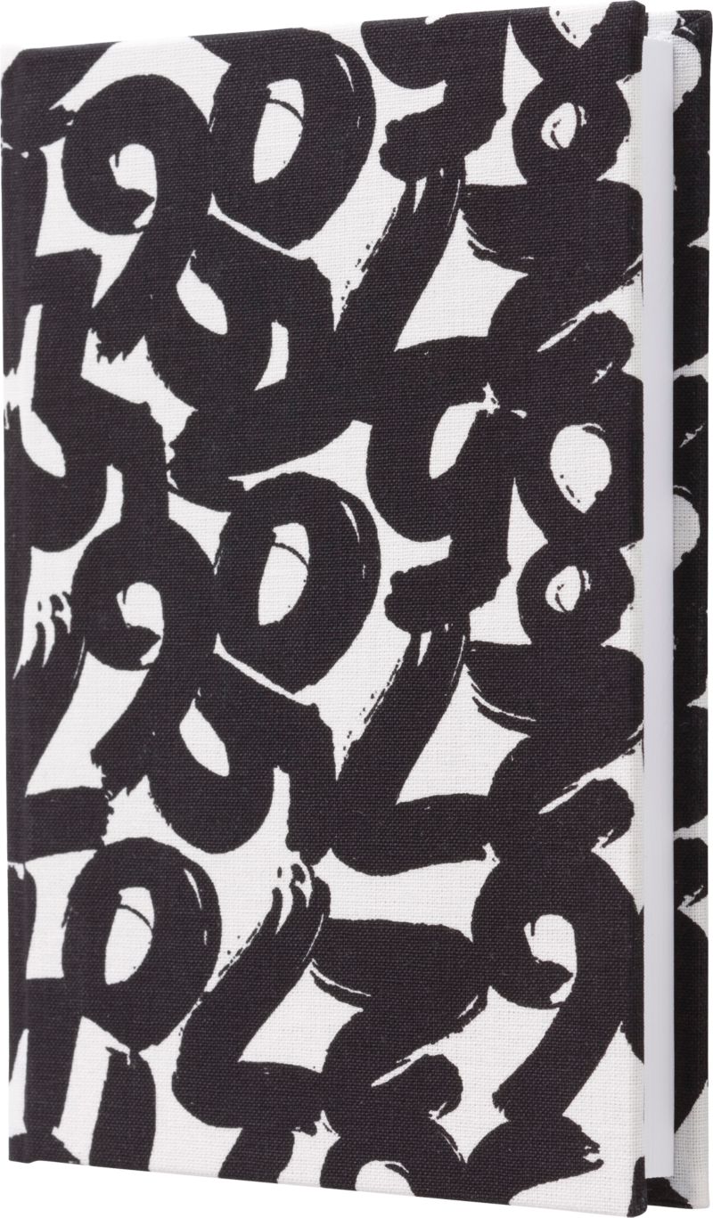 Marimekko Lukematon Black and White 6"x8" Notebook