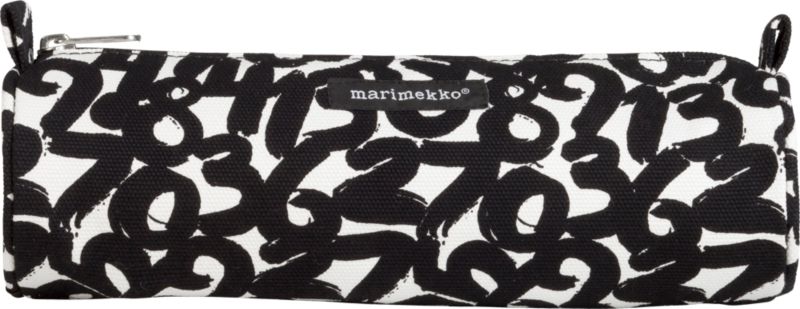 Marimekko Lukematon Delta Black and White Bag