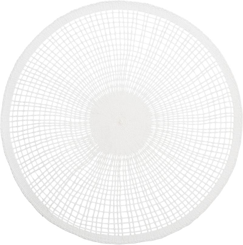 Lula White Placemat