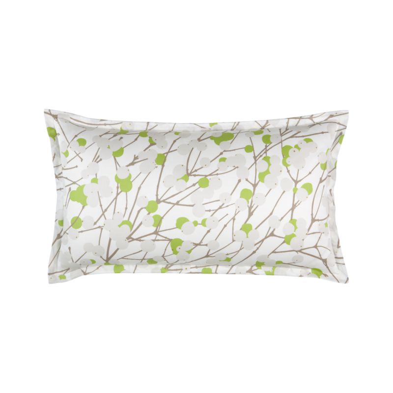 Marimekko Lumimarja Celery King Sham