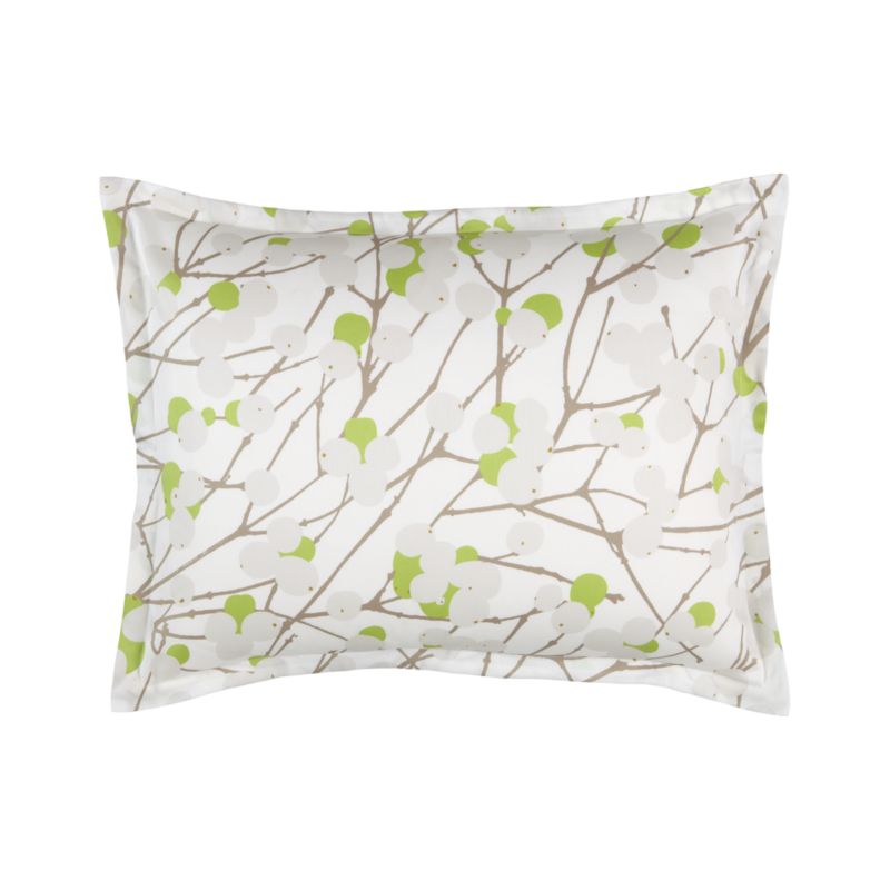 Marimekko Lumimarja Celery Standard Sham