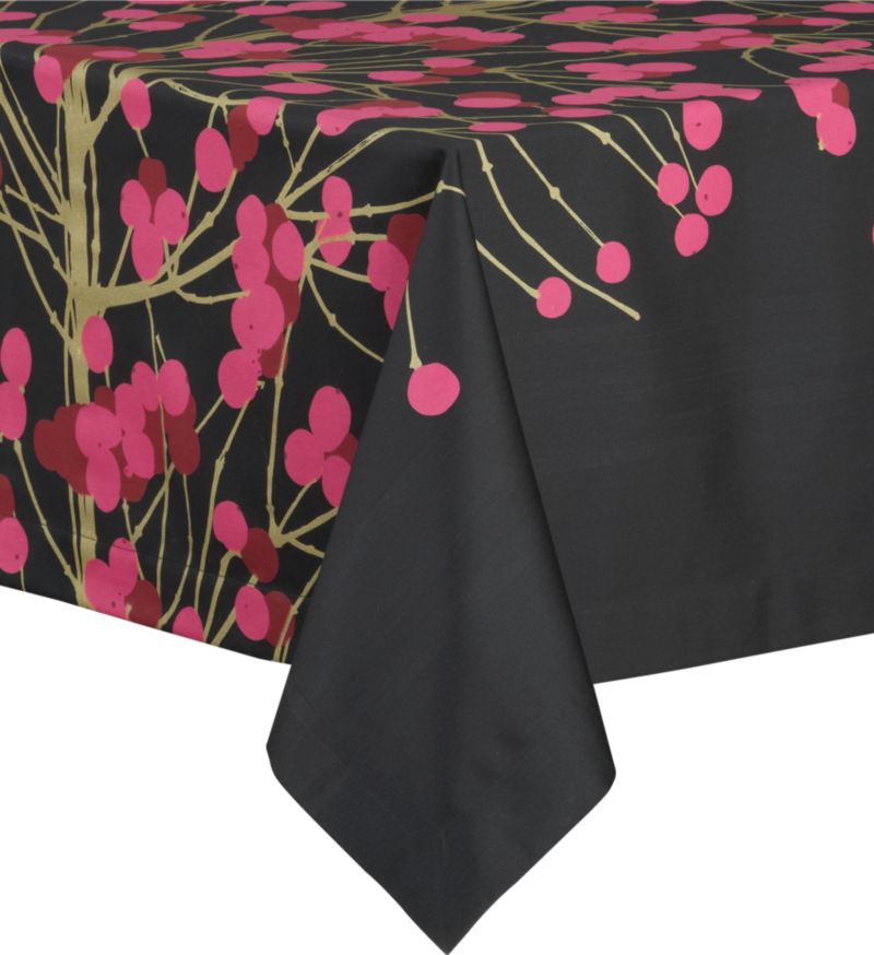 Marimekko Lumimarja Fuchsia 60"x144" Tablecloth