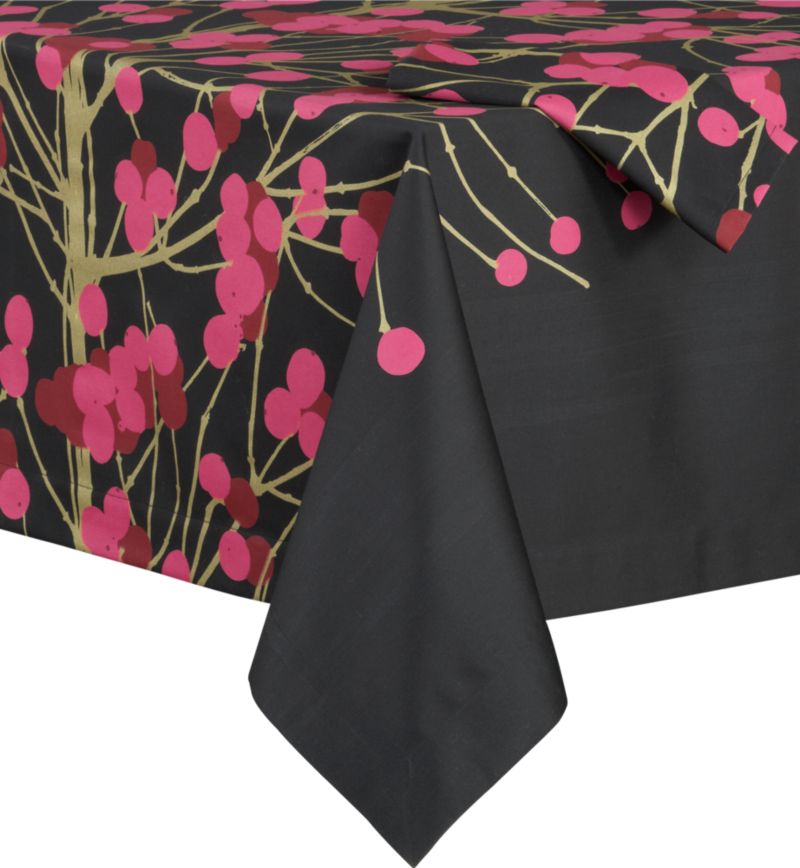Marimekko Lumimarja Fuchsia Tablecloth