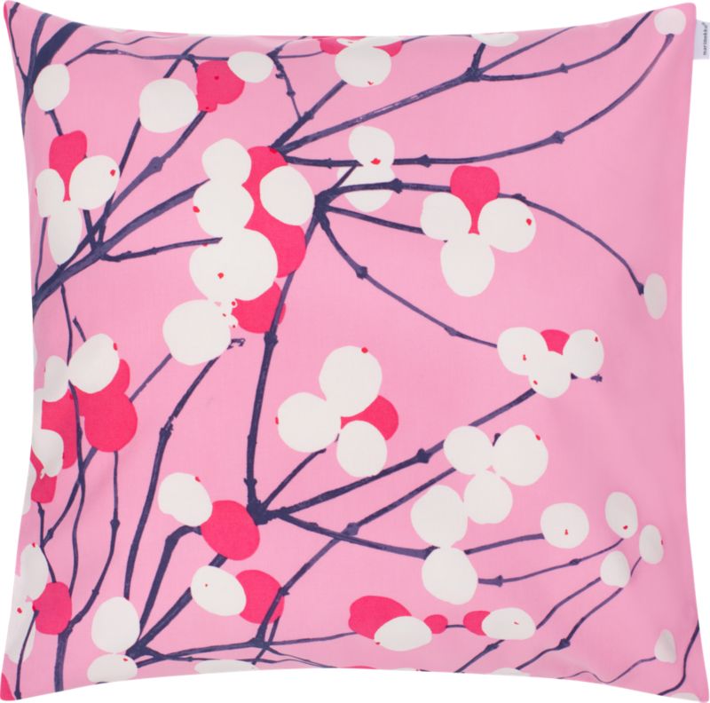 Marimekko Lumimarja Pink 20" Pillow